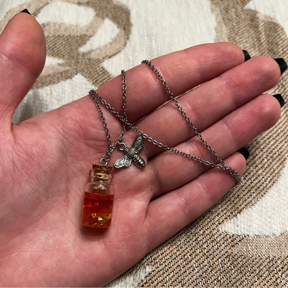 Honeybee Pendant Necklace